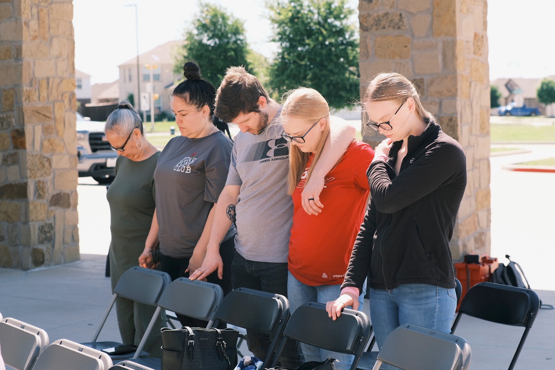 Soba Church community at outdoor gathering